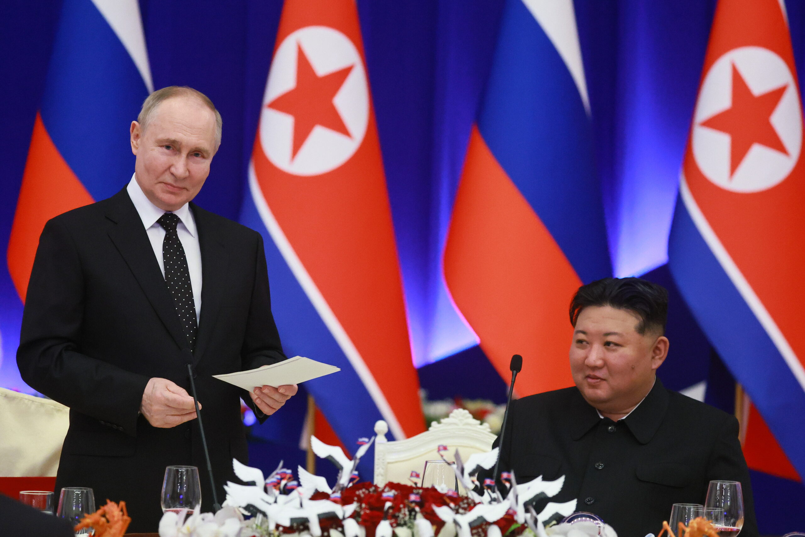 Gli auguri di Kim Jong-un a Putin