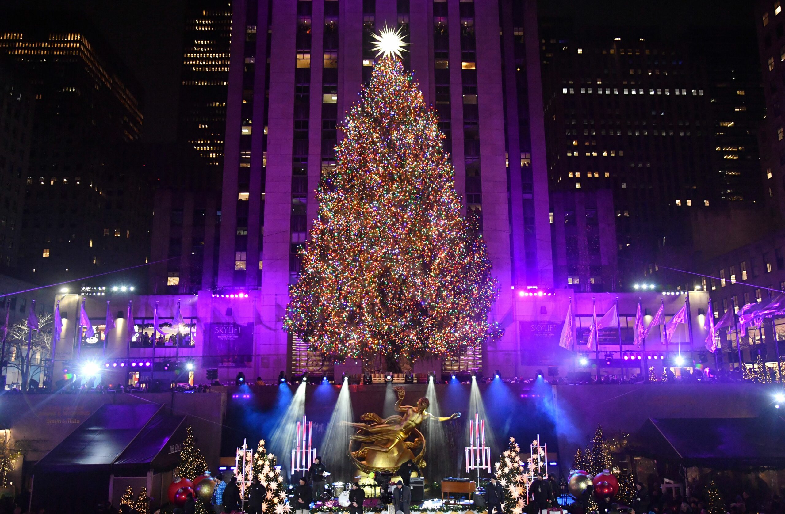 L’albero di Natale più bello del mondo “tiene cuore italiano”