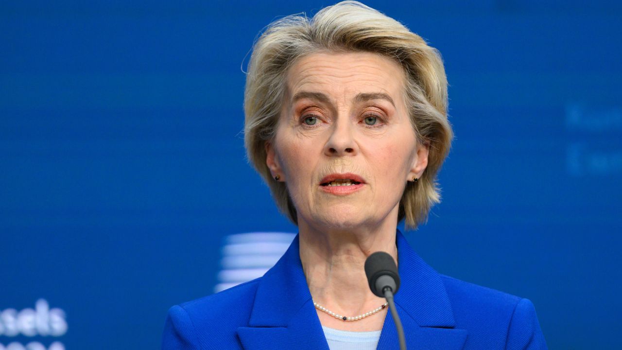 Conferenza stampa di Von der Leyen