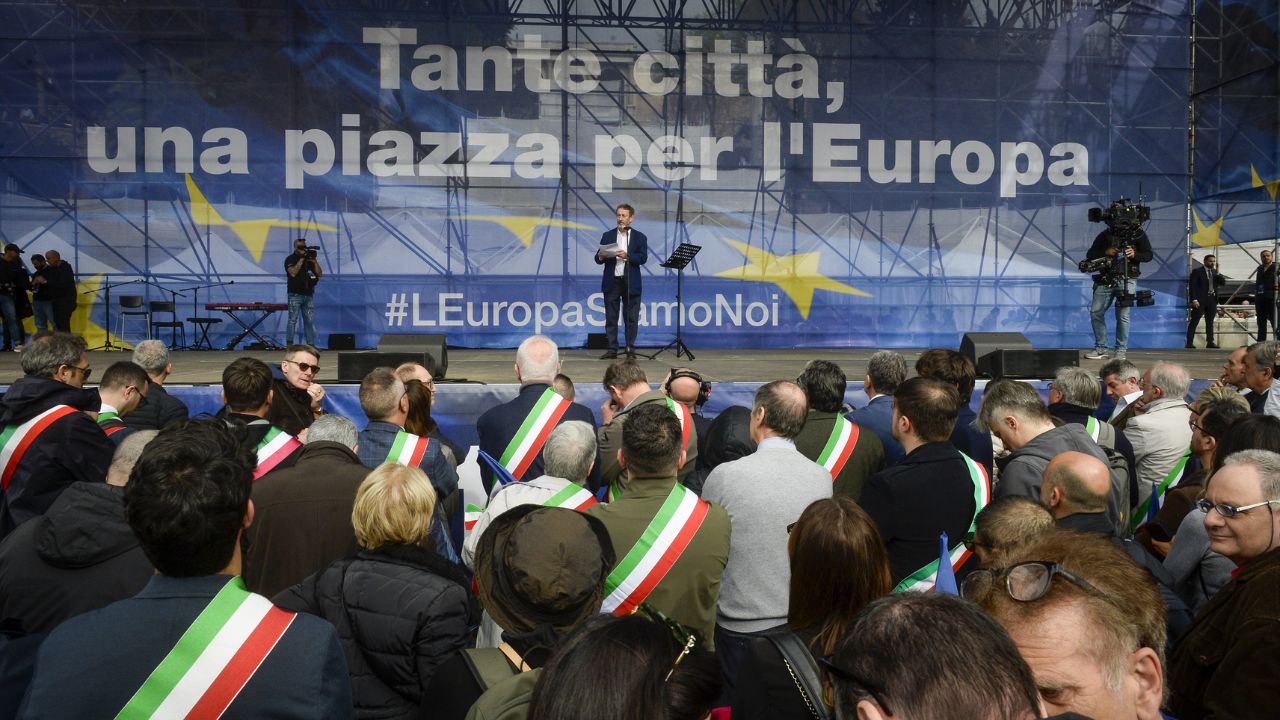 Roma, oltre 50 mila persone alla manifestazione per l’Europa